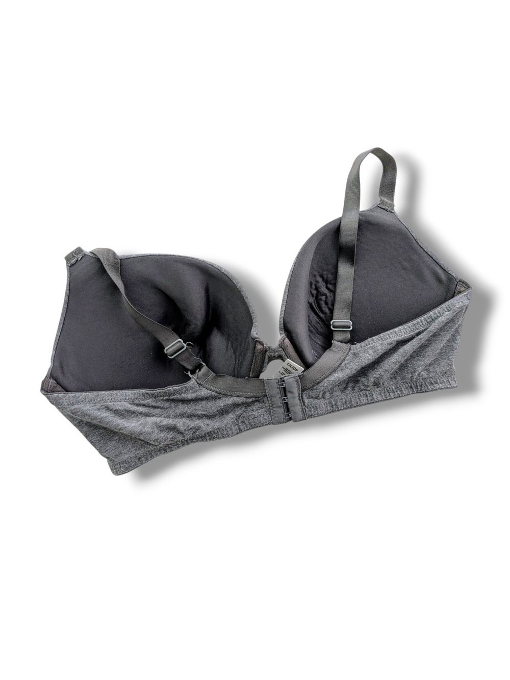 Seamless Comfort Molded T-Shirt Bra - Heather Gray, Size 40DD - Picture 2 of 4